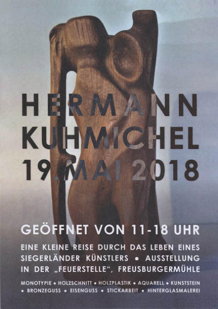 Ausstellung Hermann Kuhmichel in Freusburg 2018
