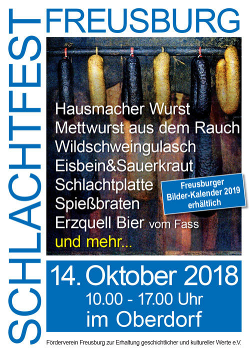 Schlachtfest Freusburg 2018