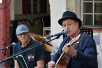 The Cuters in Freusburg:  Peter "Piwi" Wenzel, Klaus Wittig 