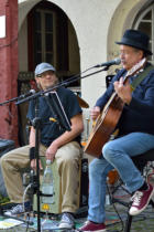 The Cuters in Freusburg:  Peter "Piwi" Wenzel, Klaus Wittig 