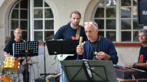 Lupoxi in Freusburg:  Wolfgang Silbermann, Martin Polichnei, Luciano Lerardi, Jürgen Winkel  