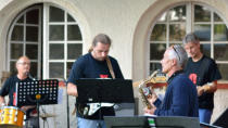 Lupoxi in Freusburg: Wolfgang Silbermann, Martin Polichnei,  Luciano Lerardi, Jürgen Winkel