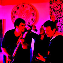 Die Band Kaffeepott in Freusburg: Thomas, Simone, Georg