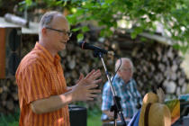 Wolfgang Silbermann, Matthias Mehnert im Hintergrund