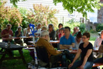 Publikum im Schlossgarten
