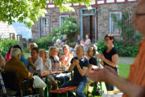 Publikum im Schlossgarten