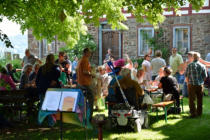 Publikum im Schlossgarten