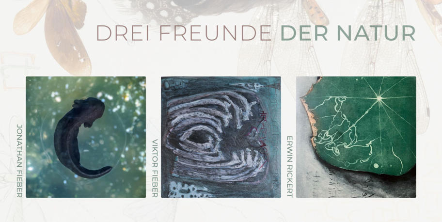 Flyer "Drei Freunde der Natur" von Jonathan Fieber