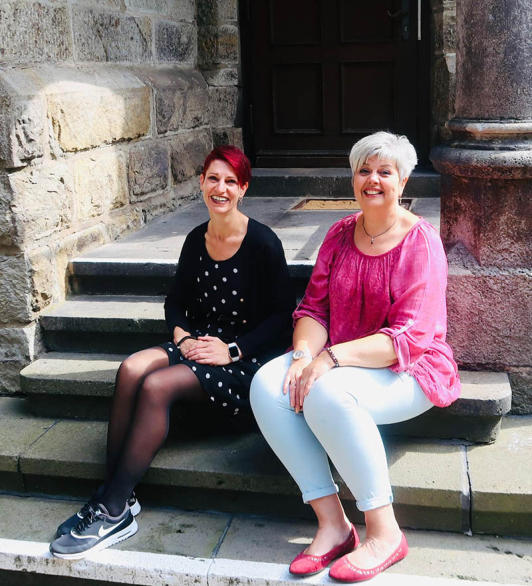 Manuela Meyer und Sigrid Fielauf