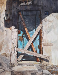 Nina Niederhausen: Blue Door in Turkey